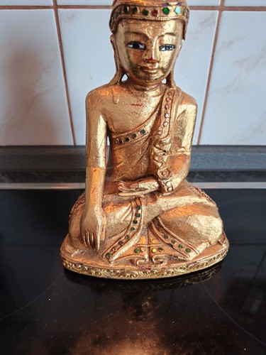 Buddha antik khmer stil - antik,