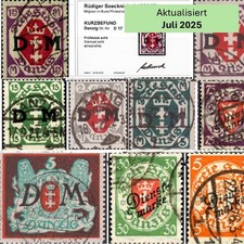 Danzig Dienstmarken