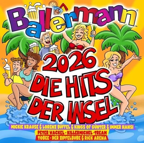Ballermann 2026 die hits der - ballermann,