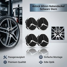 Nabendeckel 60mm für - 4x,