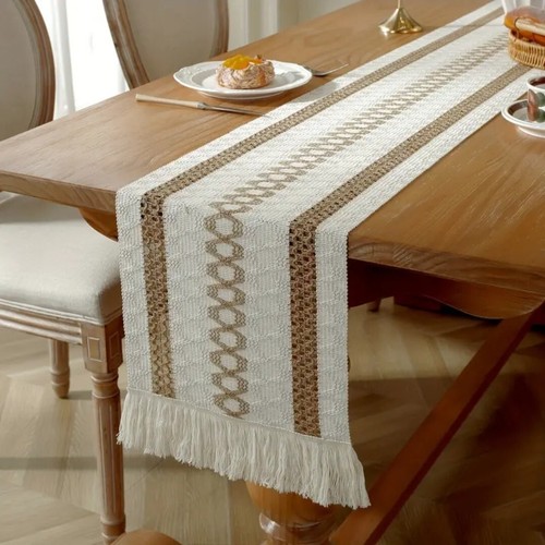 Schöner tischläufer boho - tischläufer,