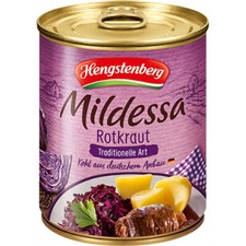 Hengstenberg Mildessa Rotkraut Rotkohl traditionelle in der Dose 810g