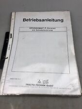 GRUNDOMAT N-P Version mit Schubsteuerung 45P-110P Betriebsanleitung / 31