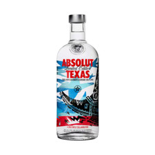 Absolut Vodka Texas 0,75L mit