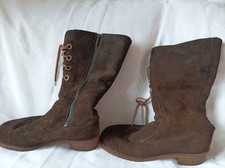 Trachten Stiefel Braun