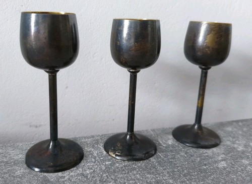 Likörbecher - 3x,