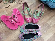Schuhpaket rosa pinkfarben