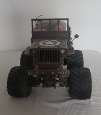 Monstertruck,Willy's Jeep,Rc Jeep, Tamiya Clod Buster chassie 