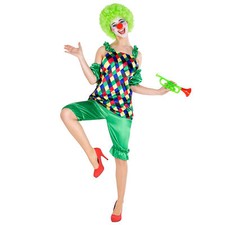 Frauenkostüm Clown Clownfrau