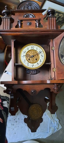 Antiker regulator gebr wilde - gebr.,