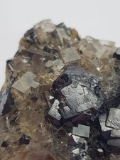 Galenit Fluorit Rubinblende Sammeln Erzgebirge Freiberg Mineralien