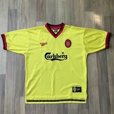 FC Liverpool Trikot 1997/99 Reebok Gr. L #28 Gerrard
