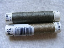 Nähgarn Gütermann Garn Konvolut 2 Rollen oliv 824 258 Allesnäher Polyester Set