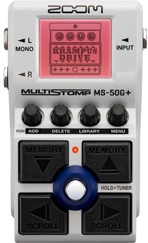 Zoom 50g multi effekpedal - zoom, ms-50g+