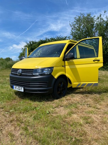 Camper van yellow eddy - van, eddy“