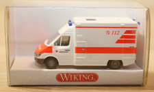 Wiking 03210430 MB Sprinter BRK Rettungswagen, OVP, H0, 1:87