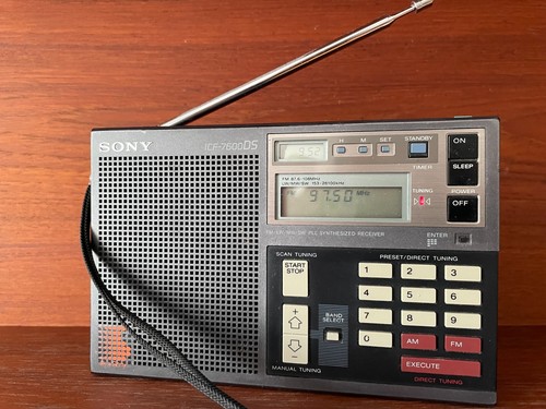 Sony icf 7600ds anthrazit - icf-7600ds,