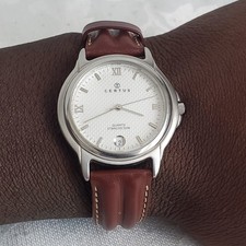 Certus Quarzuhr Leder Datumsanzeige