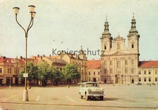 AK Königsstadt - Okres Uherské Hradiště - Tschechien Moskwitsch ~1960 Bratislava