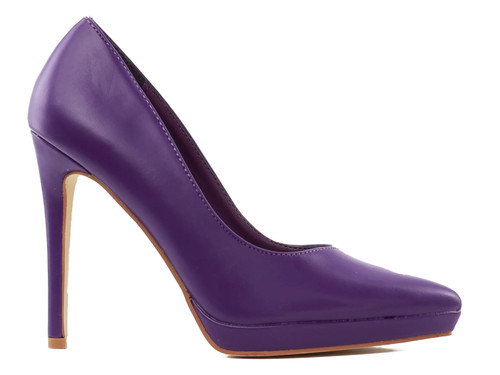 Lila plateau stilettos aus - lila, plateau-stilettos