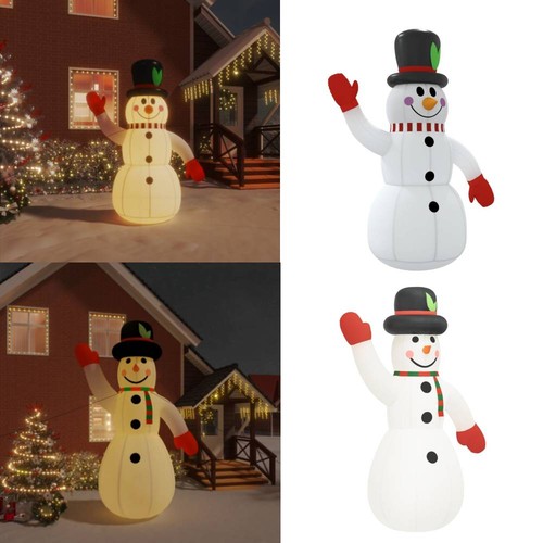 Aufblasbarer schneemann mit - schneemann,
