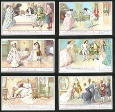 6 Sammelbilder Liebig, Serie