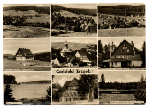 Ansichtskarte carlsfeld - ansichtskarte,