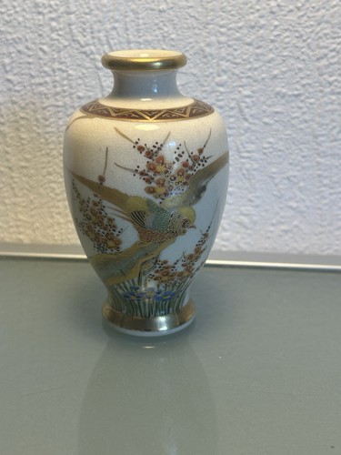 Antike satsuma miniatur vase - satsuma,