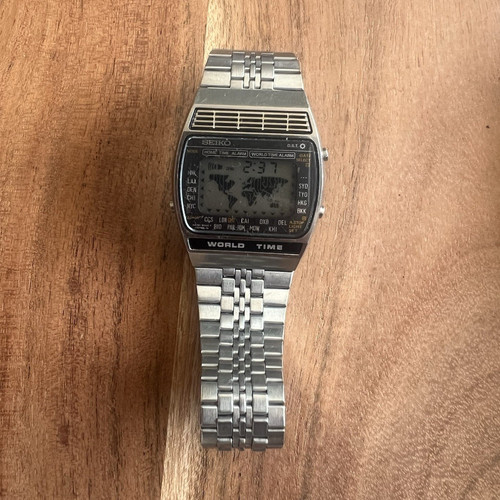 Seiko world time a239 5020t - seiko, a239-5020t