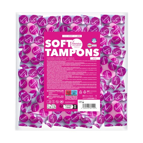Loovara soft tampons 40 - soft, tampons,