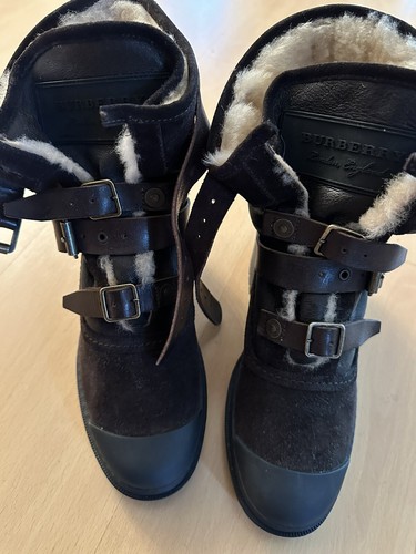 Burberry boots dunkelbraun - burberry,