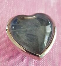 Charlotte Ehinger Schwarz Herz Köpfchen Spektrolith D 20 mm *NEU*