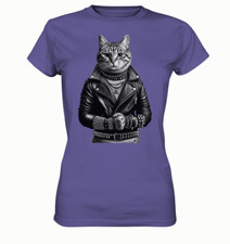 Rocker Katze - Ladies T-Shirt