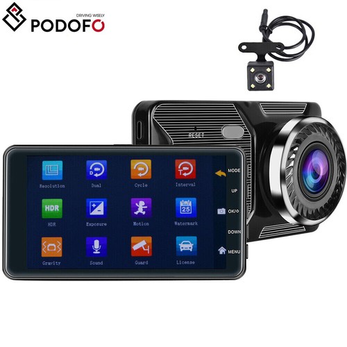 Dual dash cam fhd - dual,