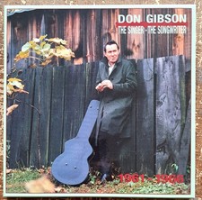 Don Gibson TheSinger The Songwriter 1961-1966 4 CD Box Set Bear Family neuwertig