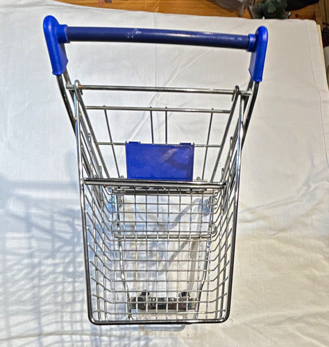 Mini metall einkaufswagen mit - mini, metall-einkaufswagen