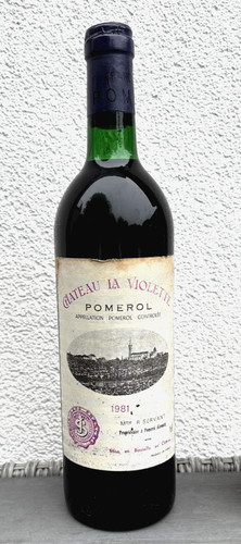 1981 chateau violette - 1981, la