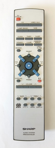 Original sharp rrmcg0043sjsa - sharp,