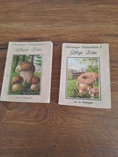 Antiquarische Obermeyer Pilzbüchlein 1+2  Eßbare u. Giftige Pilze