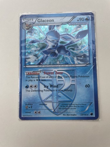 Pokemon glaceon holo city - glaceon,