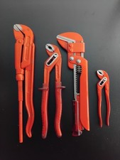 Zangen Konvolut Armaturenzange Zangenschlüssel Eck-Rohrzange Wasserpumpenzange 