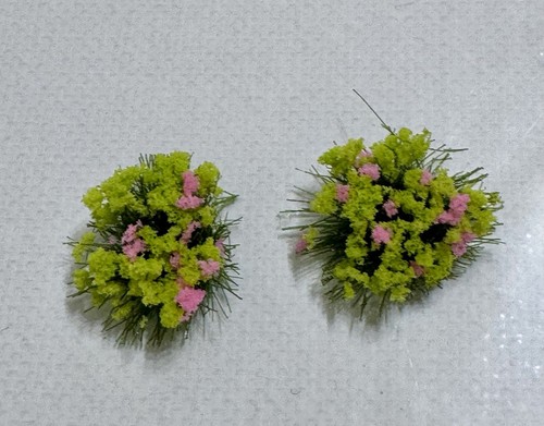 Miniatur blumen pink grün - miniatur,