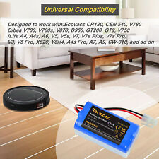 14,8V 3Ah Akku für iLife Zaco A4 A4s A6 A7 A8 A8s A9 A9s V5 V5S V7 V7s Pro Plus