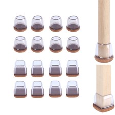 Silikon Flexible Stuhlbein Schutzkappen Filzgleiter Bodenschutz Schoner Elastisc