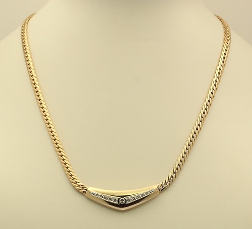 Collier 14kt 585er gelb - 14kt, gold