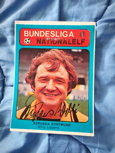 Autogrammkarte willi lippens - autogrammkarte,