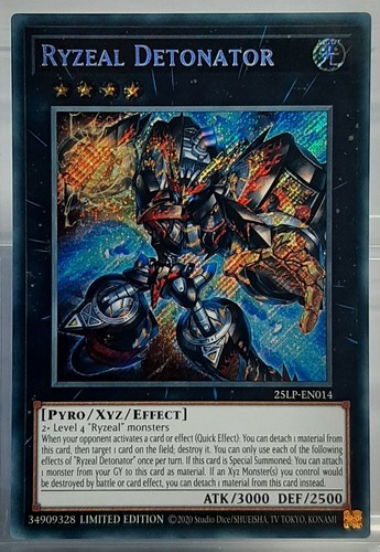 Yugioh ryzeal detonator - detonator,