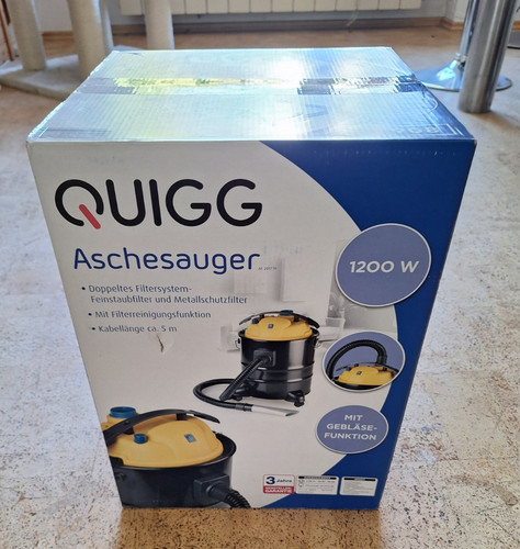 Quigg aschesauger 1200 14 - w,,