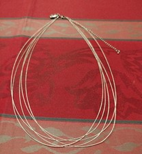 Edelstahl Halsreif, 45 cm lang