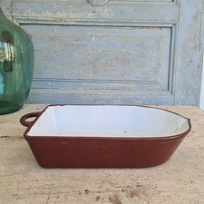 C6345 Alter Emaille Bräter |